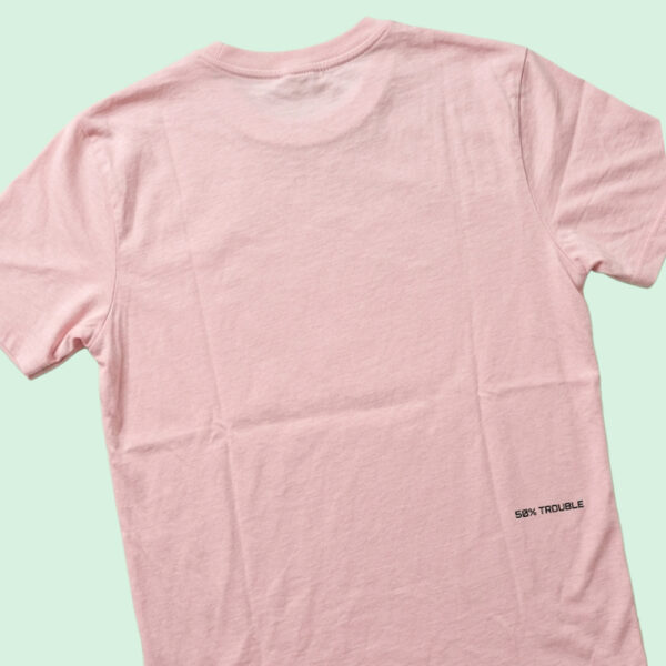 T shirt enfant KARMA - 50% Cute 50% Trouble vue 2