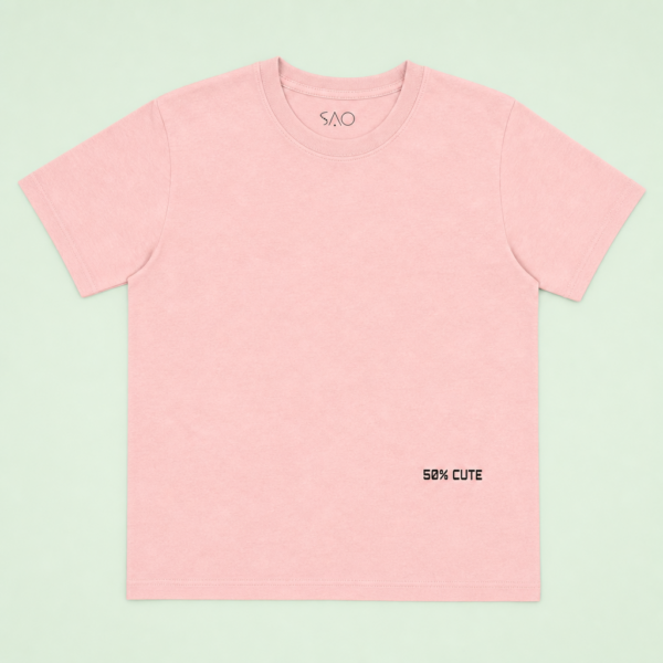 T shirt enfant KARMA - 50% Cute 50% Trouble vue 2