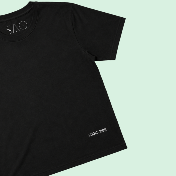 T shirt Femme KARMA - 100% Logic 0% Patiente vue 2